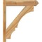 Ekena Millwork Balboa Rough Sawn Arts and Crafts Outlooker, Western Red Cedar, 6"W x 26"D x 30"H OUT06X26X30BOA03RWR - alternate 3